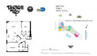Unit 1811 floor plan